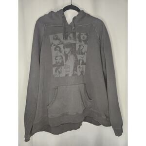 2023 Taylor Swift The Eras Tour Official Merch Gray Hoodie Sweatshirt 3X
